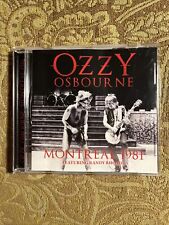 Ozzy Osbourne: Montreal 1981 Live Randy Rhoads CD Quiet Riot Black Sabbath UK Lo