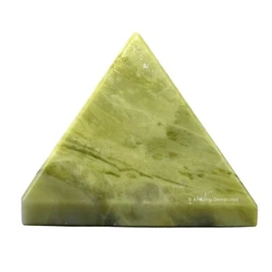 Serpentine Crystal Pyramid Collection - Picture 1 of 7
