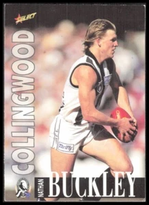 AFL 1996 Select Centenary Collingwood Nathan Buckley 119/250 Sport CB-1-1-B-11 - Bild 1 von 8