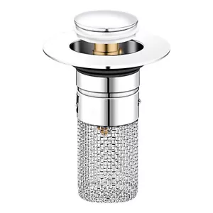 Bathroom Sink Stopper Drain Hair Catcher Sink Strainer Sink Stopper Kitchen - Picture 1 of 12