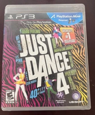 Just Dance 4 PS3 PlayStation 3  Tested & Working - Image 1 of 3