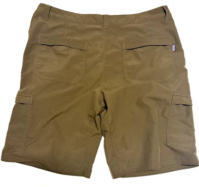 Pantalones Cortos Patagonia Para Hombres 36 Marrón Dilema Aire Libre Senderismo Informal Preppy Foto 1 de 4