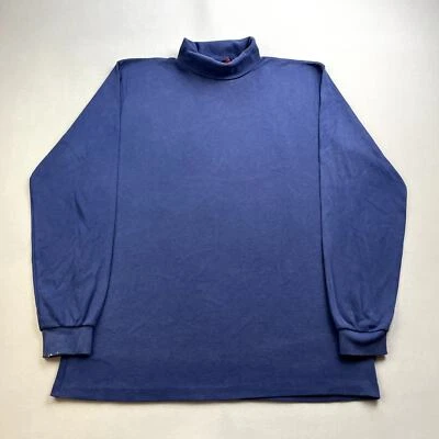 Camiseta Vintage Cuello Alto Adulto Grande Azul Alta Sierra Mervyns Hecha en EE. UU. Años 90 Foto 1 de 4