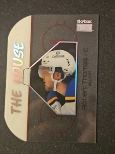 22-23  Skybox Metal Universe Robert Thomas The House 🚨🚨🚨 St. Louis Blues  - Picture 1 of 2