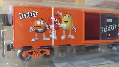 Menards O Gauge M&M's® Boxcar Car New In Box And Shipper Orange 275-9145 - Image 1 of 4