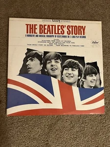 Vinyl Record Album THE BEATLES STORY 2 LP set ‘78 Capitol STBO-2222 Purple Label - Picture 1 of 24