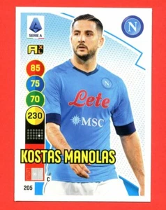 CALCIATORI 2021-2022 -Adrenalyn Panini Card BASE 205 - MANOLAS - NAPOLI - Picture 1 of 2