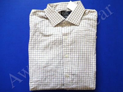 New Ralph Lauren Polo Classic Fit Checkered 100% Cotton Button Shirt 16 32/33 - Image 1 of 4