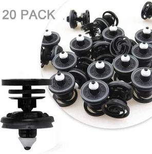 20x For VW T5 T6 TRANSPORTER 2003 DOOR PANEL CARD TRIM CLIPS INTERIOR #7L6868243 - Picture 1 of 12
