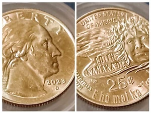 2023 d edith kanakaole quarter error “IN COD WE TRUST” - Picture 1 of 16