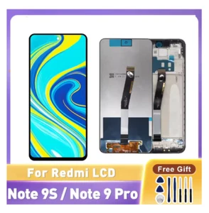 LCD Display Screen Touch Digitizer For Xiaomi Redmi Note 9 Pro 4G Replacement - Picture 1 of 15