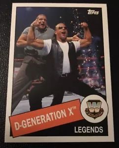 2015 WWE Topps Heritage D-Generation X Legends - Picture 1 of 2
