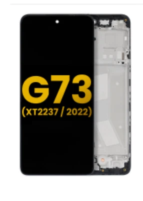 Conjunto LCD Con Marco Compatible Para Motorola Moto G73 (XT2237 / 2022) Foto 1 de 4