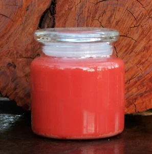 Handmade & Cured 150hr 900g True SUMMER PEACH Stone Fruit Scented SOY JAR CANDLE - Picture 1 of 15