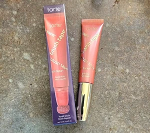 Tarte SATIN BURNT SIENNA Blush Tape Liquid Brush .4 oz Full Size NIB! $36 MSRP - Picture 1 of 1