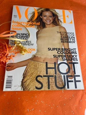  VOGUE Magazine 1999 March   FREE gift wrap FAST Dispatch  - Image 1 of 4