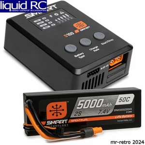 Paquete de superficie Spektrum X-1031 Smart Powerstage: batería LiPo 5000 mAh 2s 50c Ic3 - Imagen 1 de 1