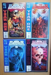 THE PUNISHER YEAR ONE # 1 2 3 4 COMPLETE SET, ALL NM, 1994, Marvel comics - Picture 1 of 5