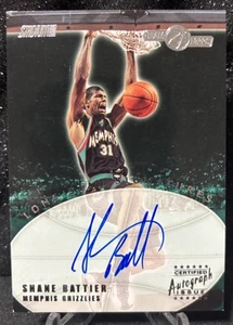 2001-02 Stadium Club Lone Star Signatures Team Shane Battier Auto Memphis - Picture 1 of 2