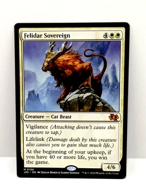 Jumpstart - Felidar Sovereign - Creature - White - Mythic - J25 198 - - Image 1 of 2