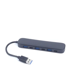 7 in 1 USB 3.0 Hub Splitter Multi Adapter 5 Gbit/s High Speed PC Desktop Laptop - Bild 1 von 4