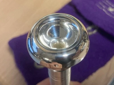 Wedge mouthpiece Pierobon C  for trumpet Silver - Immagine 1 di 4