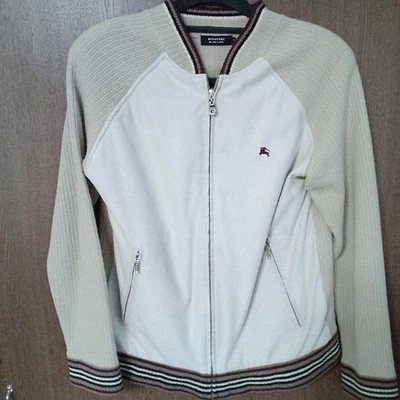 Chaqueta BURBERRY BLACK LABEL Marfil Cremallera Talla 2 De Japón Foto 1 de 4