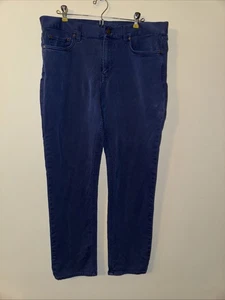 Banana Republic Jeans Mens 36x32 Blue The Traveler Chino Slim Stretch - Picture 1 of 4