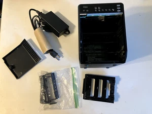 Mediasonic HF2-SU252 3.5" 4-Bay SATA Hard Drive Enclosure – Black USB2.0 & e-SAT - Picture 1 of 6