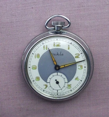 Vintage Taschenuhr ruhla RUHLA Made in Germany - Bild 1 von 2