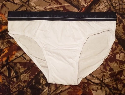 Ropa de trabajo australiana Alpha para hombre Bikini Calzoncillos Ropa interior Blanco XL Foto 1 de 4
