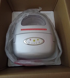 ChefsMark Tragbare Arbeitsplatte Eismaschine ZB-01 Silber 115 V 22-33 Pfund/Tag - Bild 1 von 6