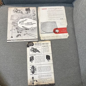 Catálogo 1961 de equipos y accesorios de alineación de ruedas Kwik-Ezee Inc. - Imagen 1 de 11