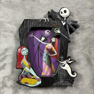 Disney The Nightmare Before Christmas Jack & Sally Picture Frame for 4x6 Photo - Picture 1 of 2