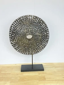 RARE Welded METAL ART by artist GEORGE GRIFFIN Mid Century Sculpture EXCELLENT - Picture 1 of 7