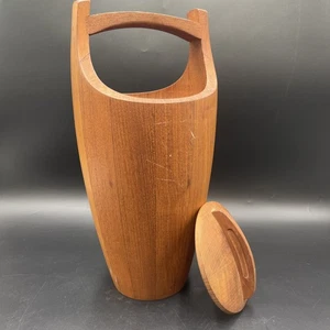 Teak Dansk Eiskübel von Jens H. Quistgaard 60er Mid Century Modern MCM Rocket - Bild 1 von 13