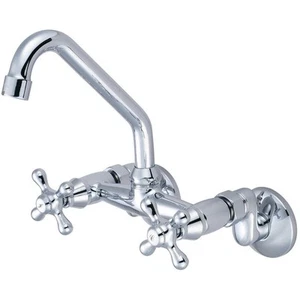 Olympia Faucets Premium Single-Handle Standard Kitchen Faucet in Polished Chrome - Picture 1 of 2