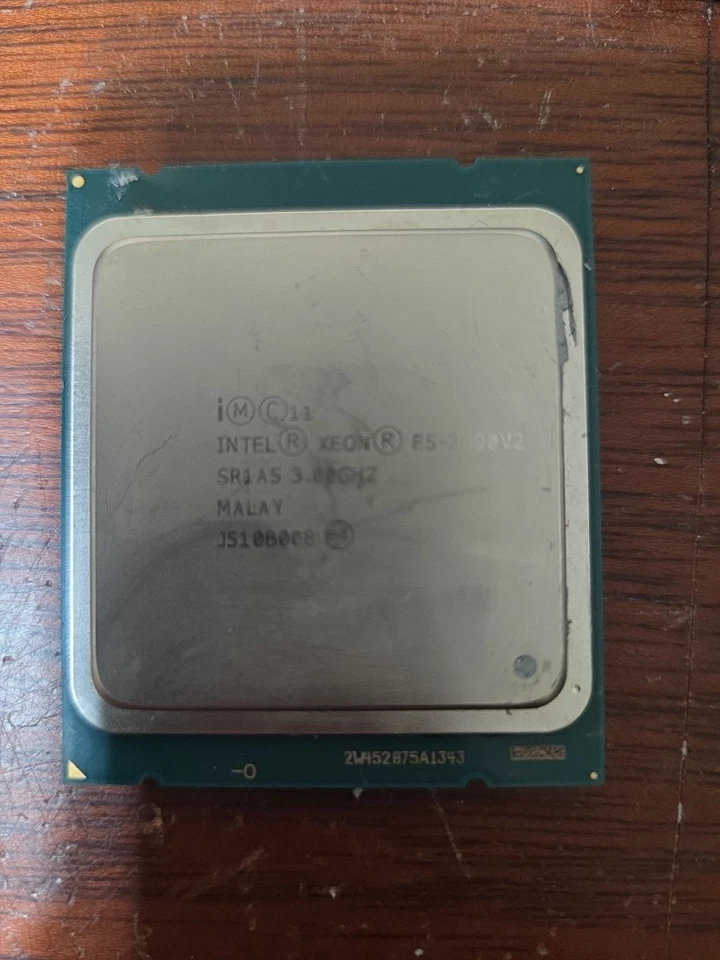 Zócalo procesador Intel Xeon E5-2690 V2 3 GHz 10 núcleos 25M 2690v2 2011 CPU SR1A5 Foto 1 de 1