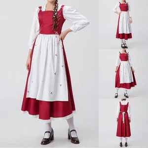 Princess Dress Suit Little Red Riding Hood Dress Costume Parties Casual Wear - Picture 1 of 44