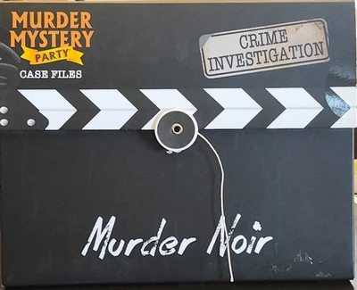 Juegos Universitarios Asesinato Misterio Fiesta Estuche Archivos: Asesinato Negro Juego de Mesa Foto 1 de 3