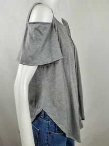 CAMISA BLUSA SWEET PEA de STACI FRATI GRIS HOMBRO FRÍO TALLA S - Imagen 1 de 4