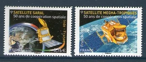 TIMBRES 4945-4946 NEUF XX TTB - 50 ANS DE COOPERATION INDO FRANCAISE - SATELLITE - Bild 1 von 1