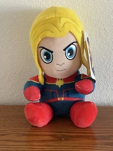 Kidrobot Marvel Phunny Captain Marvel 8 pollici peluche personaggio giocattolo NUOVO con etichette - Foto 1 di 7
