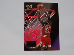 1993-94 Fleer Ultra Inside Outside Michael Jordan Card #4 of 10 Bulls HOF