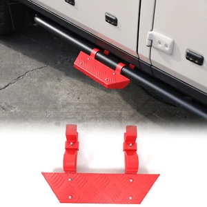 Red Body Running Boards Side Steps Pedals For Ineos Grenadier 2022-2024 - Picture 1 of 21