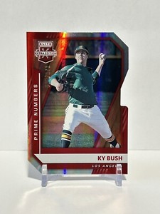 2021 Panini Elite Extra Edition Ky Bush Prime Numbers Die-Cut #'d/231