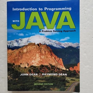 Introduction to Programming with Java: A Problem Solving Approach-Excellent - Picture 1 of 6