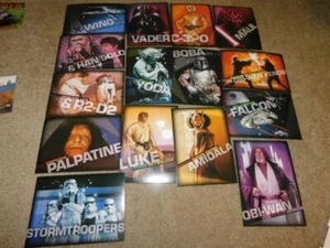 STAR WARS 1997 POSTAL CARDS (15) & SET OF 15 FDC`S UNADDRESSED-NO CACHET - Picture 1 of 1