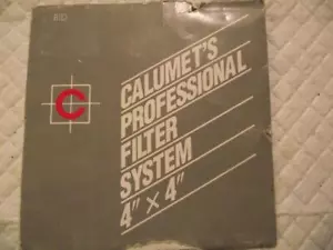 CALUMET PROFESSIONAL GEL FILTER SYSTEM 4X4 INCHES 81D - Picture 1 of 1