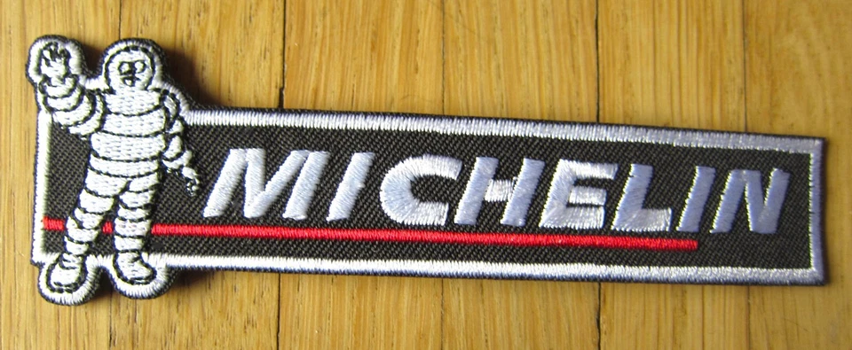 PATCHMANIAC Aufnäher / Aufbügler/ Patch: Michelin Logo A -Rennsport Formel 1 Racer Racing